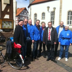 Dr. Fabio Longo trifft den Ersten Kreisbeigeordneten Winfried Becker in Niedergrenzebach